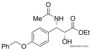 Molecular Structure of 382596-25-0 ((αR,βS)-β-(Acetylamino)-α-hydroxy-4-(phenylmethoxy)-benzenepropanoic Acid Ethyl Ester)